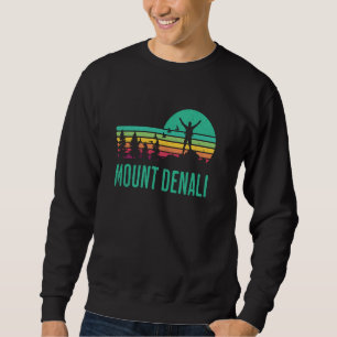 Retro Mount Denali Souvenir Mt. Denali Sweatshirt