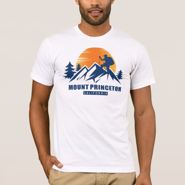 Retro Mount Princeton Hike T-Shirt (Front)