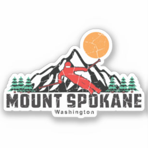 Retro Mount Spokane Ski