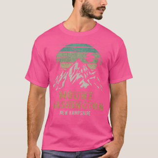 Retro Mount Washington Nh Merchandise Hiking Mt Wa T-Shirt
