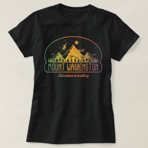 Retro Mount Washington Ski Adventure T-Shirt