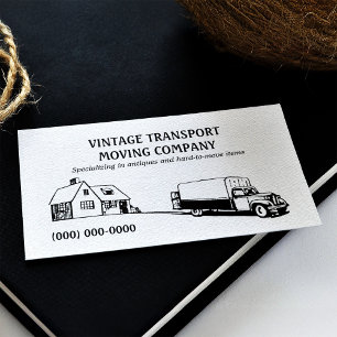 Retro Movers Business Card