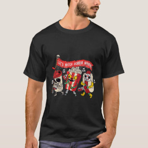 Retro Movie Concessions Let's Watch Horror Movies  T-Shirt