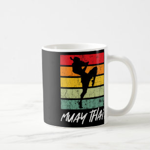 Retro Muay Thai Vintage Mma Martial Arts Thailand  Coffee Mug