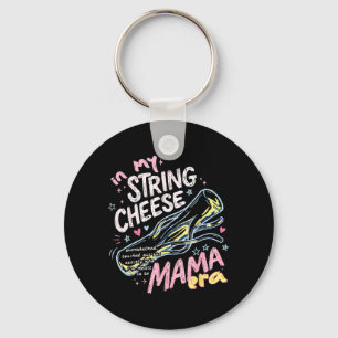 Retro Mum Life Mothers Day Key Ring