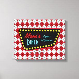 Retro Mum’s Diner Sign