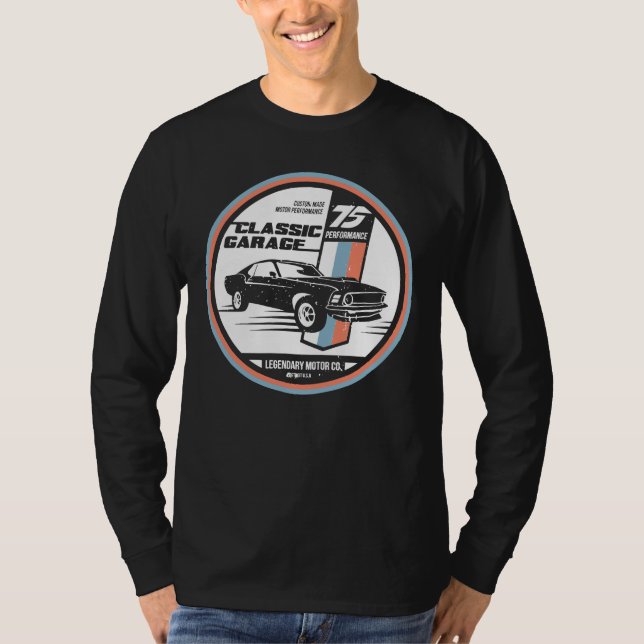 Retro Muscle Car Revival Tee (Front)