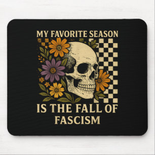 Retro My Favourite Season Is The Fall Of Fascism H Mouse Mat