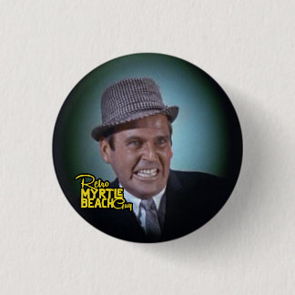 Retro Myrtle beach guy  3 Cm Round Badge
