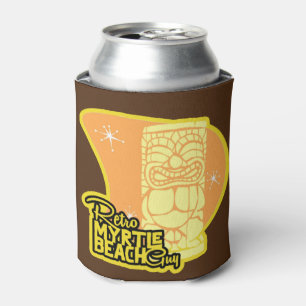 Retro Myrtle Beach Guy Can Cooler