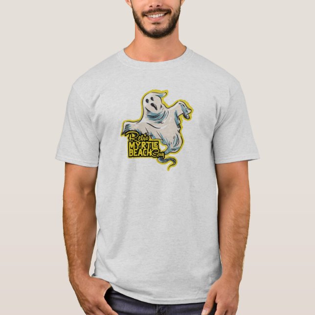 Retro Myrtle Beach Guy Halloween T-Shirt (Front)