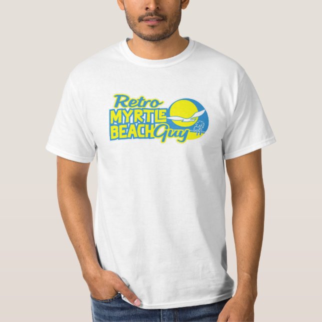 Retro Myrtle Beach Guy T-Shirt (Front)