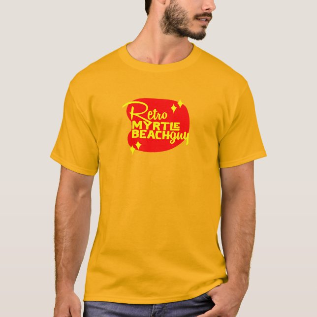 Retro Myrtle Beach Guy T-Shirt (Front)