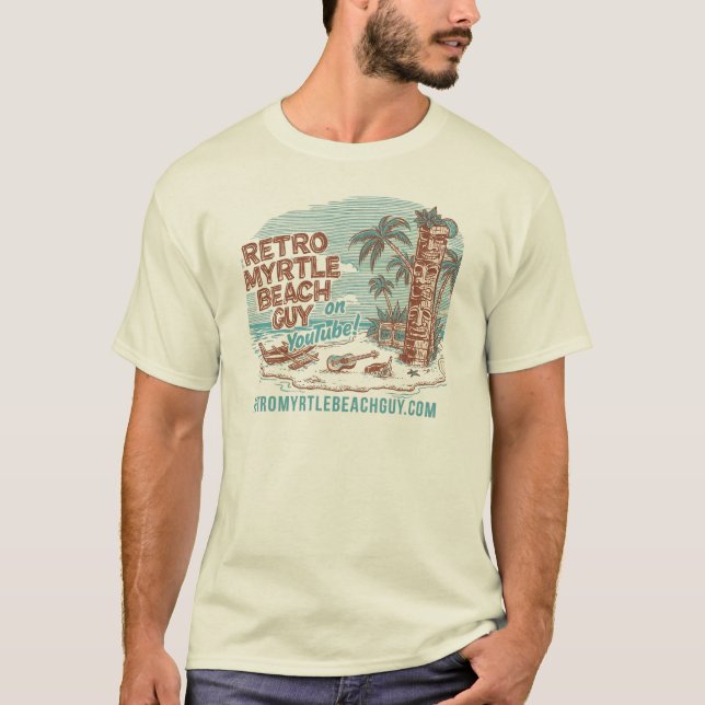 Retro Myrtle Beach Guy T-Shirt (Front)