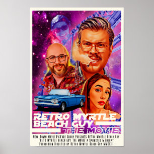 Retro Myrtle Beach Guy The Movie Poster