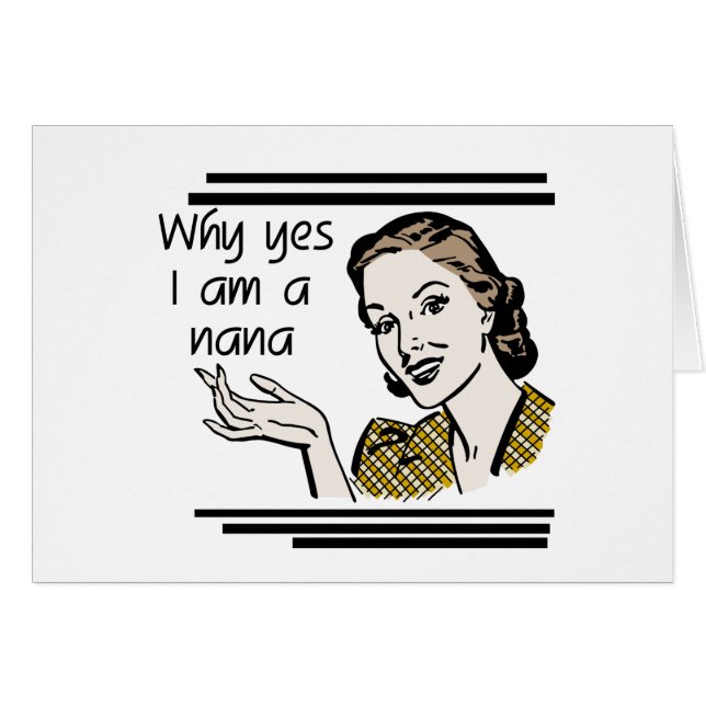 Retro Nana T-shirts and Gifts (Front Horizontal)