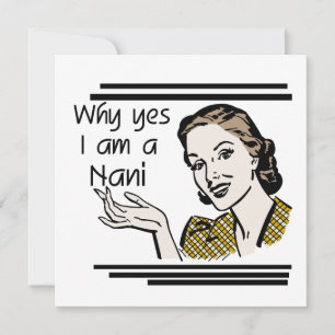 Retro Nani T-shirts and GIfts
