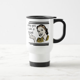 Retro Nani T-shirts and GIfts Travel Mug