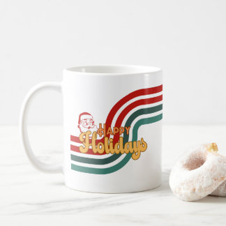 Retro naughty Santa Claus Coffee Mug