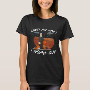 Retro Need an Ark I Noah Guy Christian Pun Bible T-Shirt