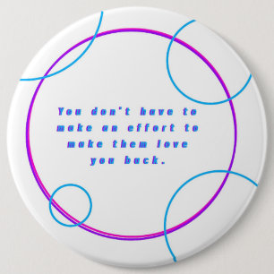 Retro Neon Aesthetic Heartbreak Quote Button 6 Cm Round Badge