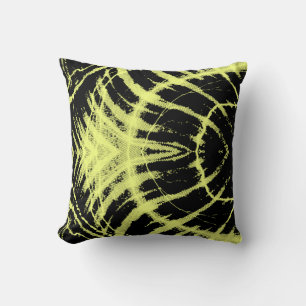 Retro neon pattern Pillow