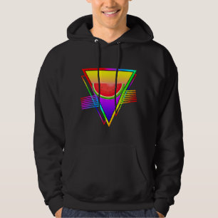 Retro Neon Watermelon Hoodie