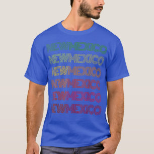 Retro NEW MEXICO Home Roots Albuquerque Family Vac T-Shirt