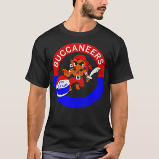 Retro New Orleans Buccaneers ABA Basketball TShirt