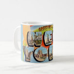 Retro New York City Greeting Mug<br><div class="desc">Stunning retro postcard greeting from New York City repurposed!</div>