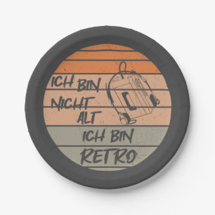 retro nicht alt, kassenttenplayer paper plate
