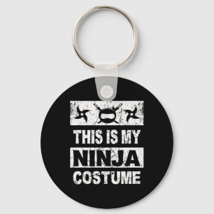Retro Ninja Costume  Halloween For Boy Kids Men  Key Ring