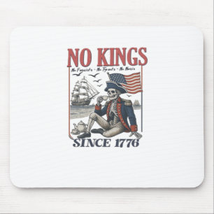 Retro No Kings Since 1776 Rejecting Kings Classic  Mouse Mat