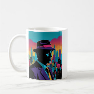 Retro Noir City Vibes T Shirt Coffee Mug