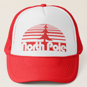 Retro North Pole Trucker Hat