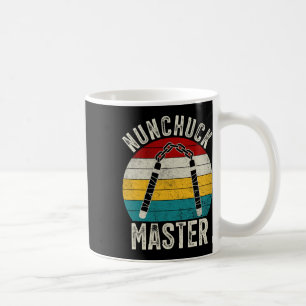 Retro Nunchuck Master Karate Taekwondo Weapon Nunc Coffee Mug