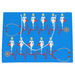 Retro Nurse Gift Bag