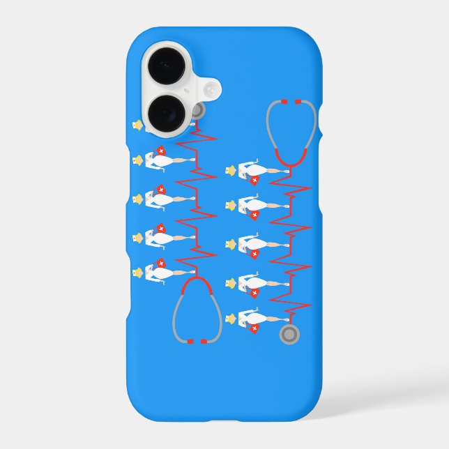 Retro Nurse iPhone 7 Case (Back)
