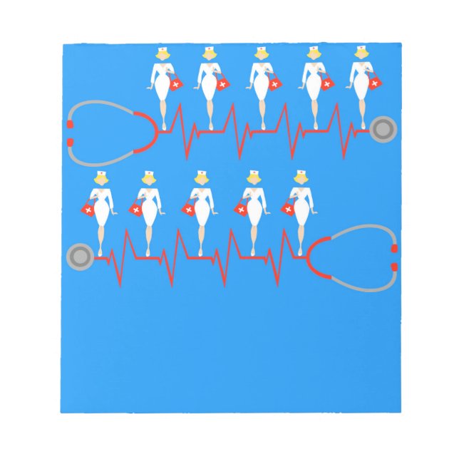 Retro Nurse Notepad (Front)