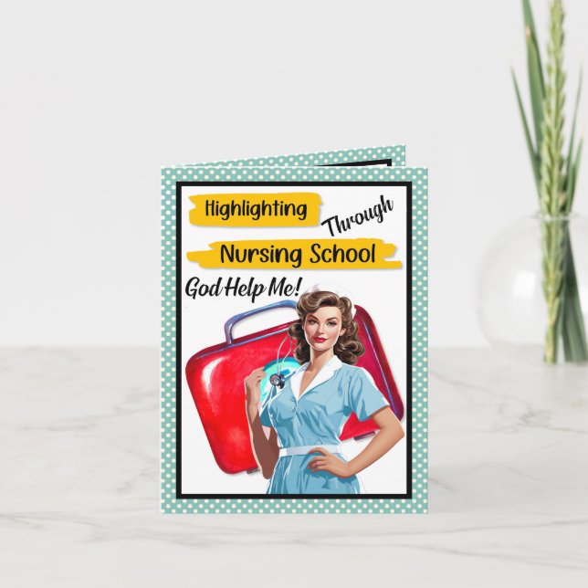 Retro Nurse Pinup_ Nursing Notes (Front)