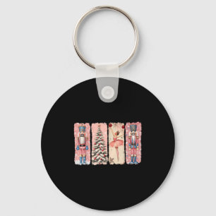 Retro Nutcracker Ballet Nk Christmas Xmas Vibes Wo Key Ring