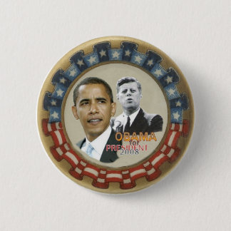 Retro Obama/JFK Button