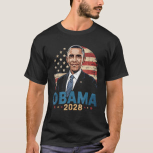 Retro Obama Vintage President 2028 Obama T-Shirt