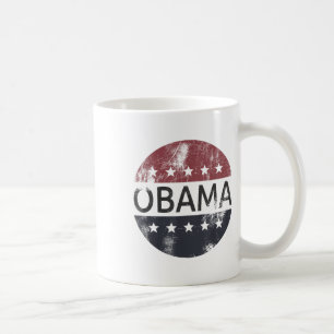 Retro Obama Vintage Vote President Barack Obama Coffee Mug