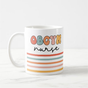 Retro OBGYN Nurse Coffee Mug