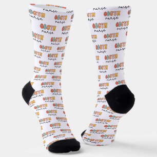 Retro OBGYN Nurse Socks
