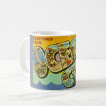 Retro Ocean City NJ Coffee Mug<br><div class="desc">Terrific vretro Ocean City,  New Jersey greetings postcard repurposed!</div>