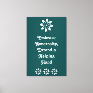 Retro Office Motivational Inspirational Canvas Print