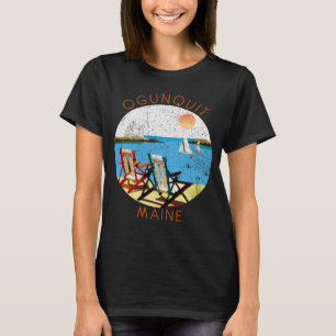 Retro Ogunquit Souvenir Vintage Beach Vacation T-Shirt
