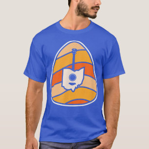 Retro Ohio Music Acoustic Guitar Rock  T-Shirt